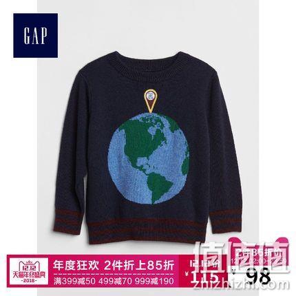 GAP 盖璞 363626 儿童套头针织毛衣 115元包邮 值值值-买手聚集的地方