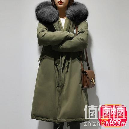 90%白鸭绒，640+蓬松度！雅鹿 加厚大毛领中长款羽绒服 券后489元包邮（吊牌价2699元） 值值值-买手聚集的地方