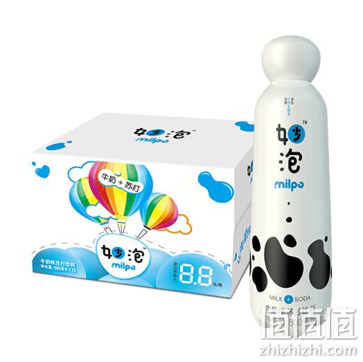 健力宝 妙泡 牛奶味 苏打饮料（含气型）500ml*15瓶*2件 59.9元 需运费券（天猫64元每件） 值值值-买手聚集的地方