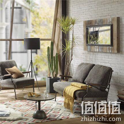史低： INK+IVY 双人软包休闲椅 美式布艺沙发 券后1919元包入户（长期2239元） 值值值-买手聚集的地方