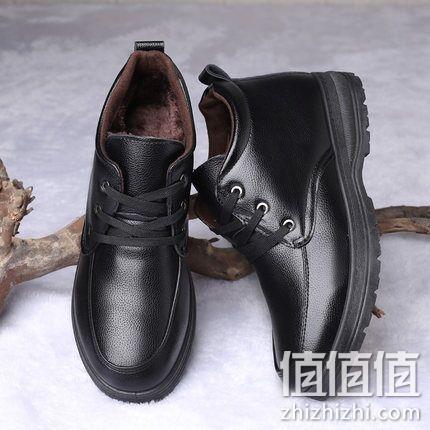 月销5.7万件 佐涟 男士 PU皮 加绒短靴 110元券后49元包邮（吊牌价298元） 值值值-买手聚集的地方