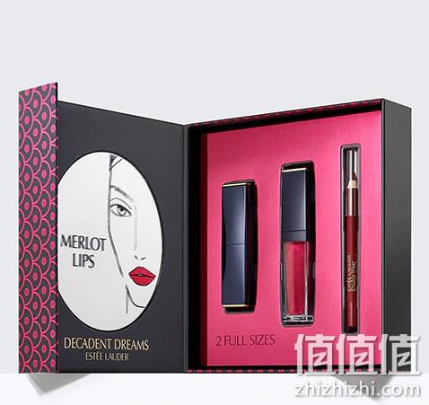ESTEE LAUDER 雅诗兰黛 唇部限量版套盒 25.5美元约¥176 值值值-买手聚集的地方