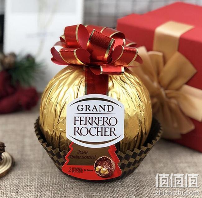 圣诞限量版：125g Ferrero Rocher 费列罗 巨型金莎巧克力大礼球 67元包邮（长期149元） 值值值-买手聚集的地方