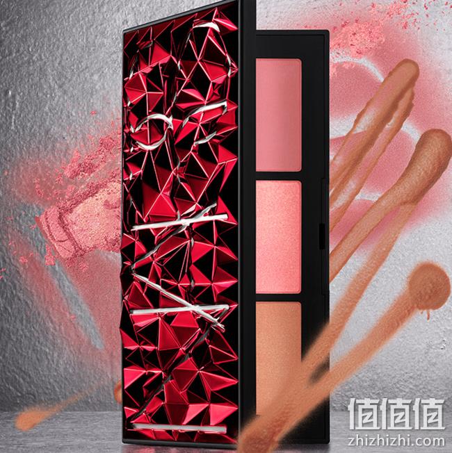 0点、圣诞限定：Nars 纳斯 铆钉系列 限量版腮红盘 哑光自然柔玫瑰色 520元 值值值-买手聚集的地方