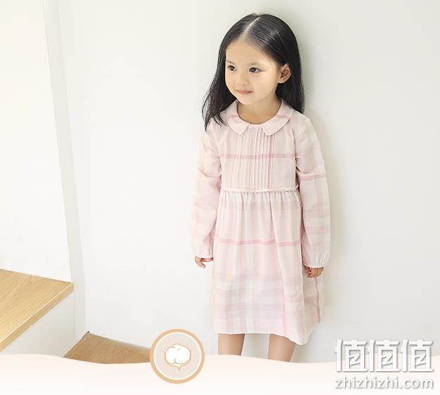 A类棉，内搭小内裤：网易严选  格纹棉质褶皱娃娃裙连衣裙 31.8元（吊牌价159元） 值值值-买手聚集的地方