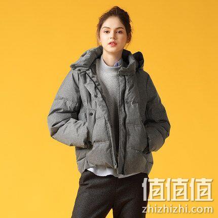 艾米恋 F1058 女士加厚连帽羽绒服 224.5元包邮 值值值-买手聚集的地方