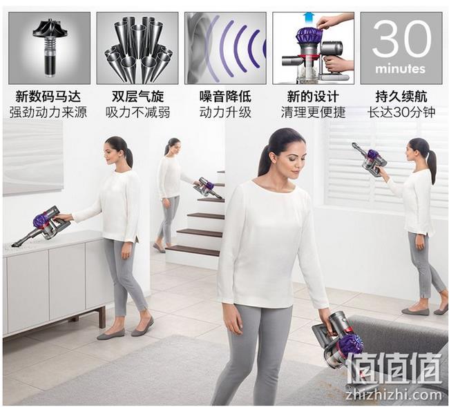 家用车用：dyson 戴森 V7 Car+Boat  手持除螨吸尘器 21日0点抢购1399元包邮 值值值-买手聚集的地方