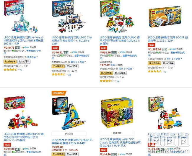 亚马逊中国 乐高超级品牌日 领券满199-50/399-100元  封面款149元 值值值-买手聚集的地方