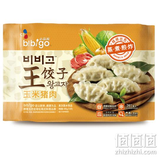小编回购款,bibigo 必品阁 玉米猪肉 王饺子 490g 19.9元,可优惠至9.95元/件 值值值-买手聚集的地方