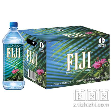 王思聪泡面水，Fiji 斐济 天然矿泉水 1L*12瓶 +凑单品 101.23元含税包邮 值值值-买手聚集的地方