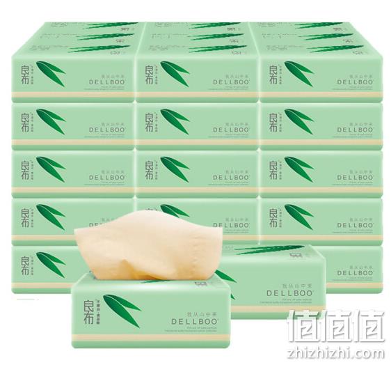 3层*100抽*30包整箱，孕婴可用，良布 竹浆本色抽纸 31.9元 值值值-买手聚集的地方