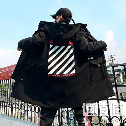 防风保暖，曼郎 男士 中长款 棉服 280元券后108元包邮 值值值-买手聚集的地方
