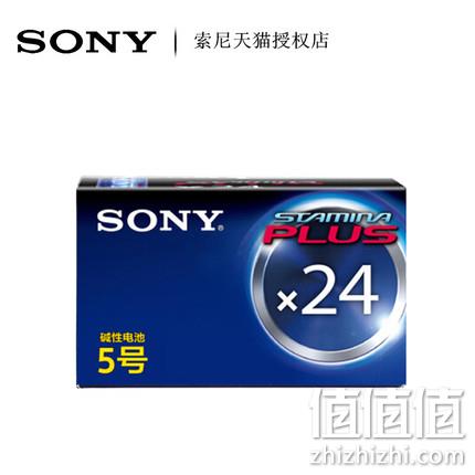 SONY索尼 5号五号 碱性电池 24节 券后29.9元包邮 值值值-买手聚集的地方