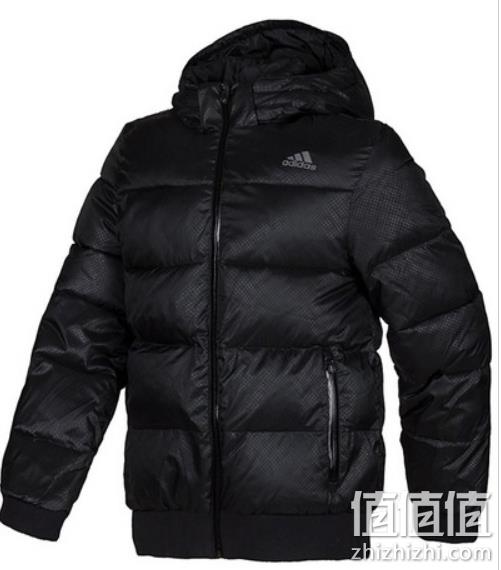 20点开始： adidas 阿迪达斯男款黑色棉服 F95509 299元包邮（专柜价999元） 值值值-买手聚集的地方