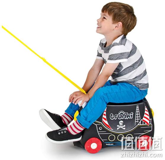英国知名儿童箱包品牌：Trunki TR0312-GB01 海盗船 小朋友行李箱 244元包邮（天猫旗舰店499元） 值值值-买手聚集的地方