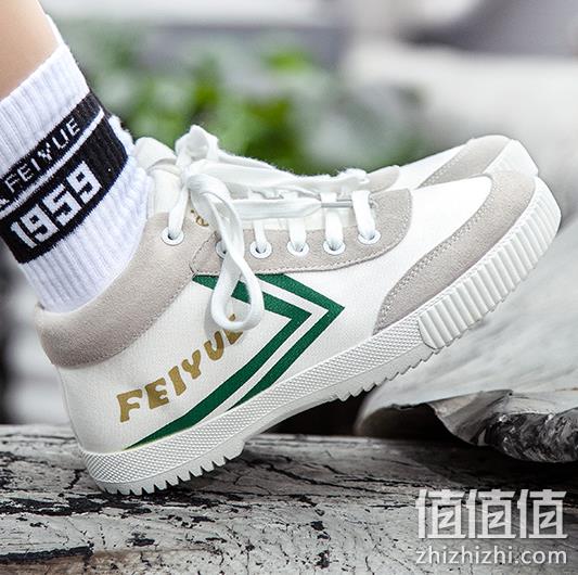 加绒保暖，feiyue 飞跃 情侣款 复古中帮短靴 券后88元包邮（专柜价249元） 值值值-买手聚集的地方