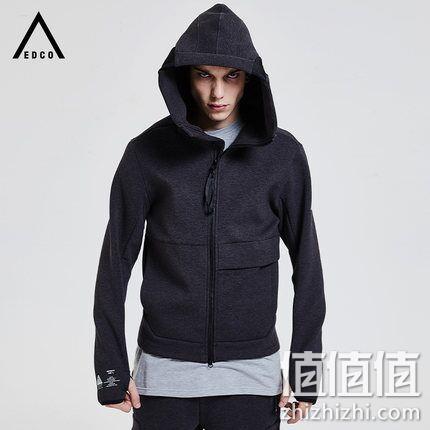专柜3折，EDCO 艾德克 情侣款 针织卫衣 210元券后239元（专柜价799元） 值值值-买手聚集的地方