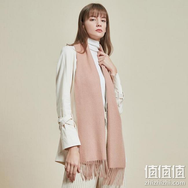 100%山羊绒！网易严选 男女款纯色围巾 145元（长期289元） 值值值-买手聚集的地方