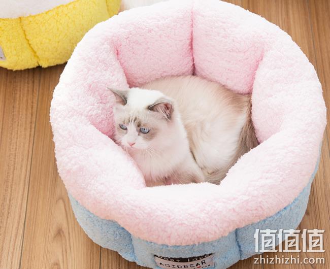 嬉皮狗 云朵棉 保暖猫窝 小号 券后23元包邮 值值值-买手聚集的地方