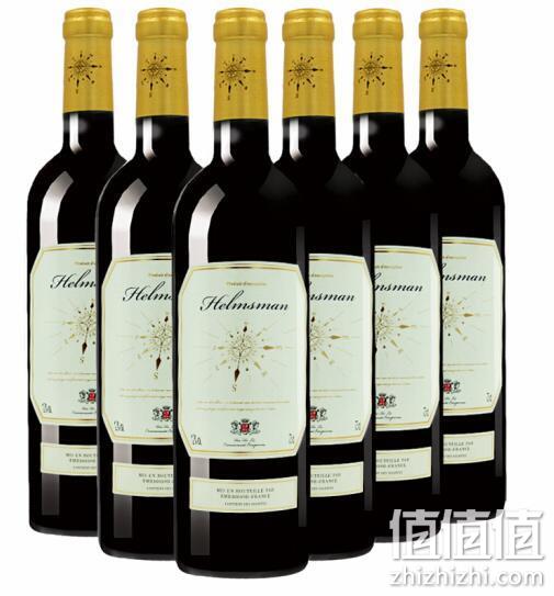 法国原瓶进口红酒！6瓶x750ml整箱红酒  掌舵者干红葡萄酒 券后168元包邮 值值值-买手聚集的地方