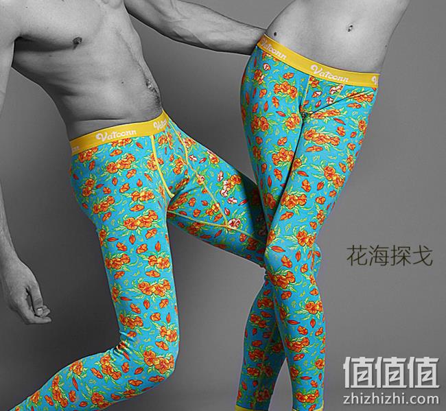花佃品色 情侣款 纯棉秋裤 券后19元包邮 值值值-买手聚集的地方