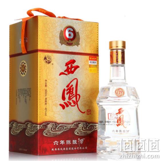 限地区，西凤酒 45度 六年陈酿 500ml*4件 492元（京东198元每瓶） 值值值-买手聚集的地方