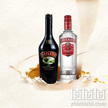 爱尔兰原产！Baileys百利 奶油甜酒+斯米诺伏特加套装 券后128元包邮 值值值-买手聚集的地方