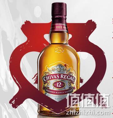 2件x6瓶x500ml Chivas Regal 芝华士 40度 12年威士忌 券后1098元包邮 值值值-买手聚集的地方