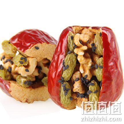 李忠峰 红枣夹核桃葡萄干黑芝麻 2袋x500g 券后37.8元包邮 值值值-买手聚集的地方