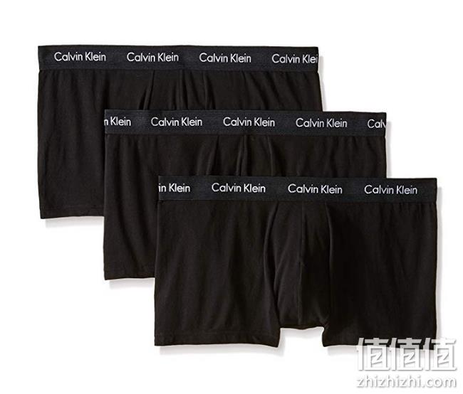 7倍差价：Calvin Klein 弹力棉系列  3条*2件男短款平角内裤 321.34元包邮包税（天猫约2340元） 值值值-买手聚集的地方