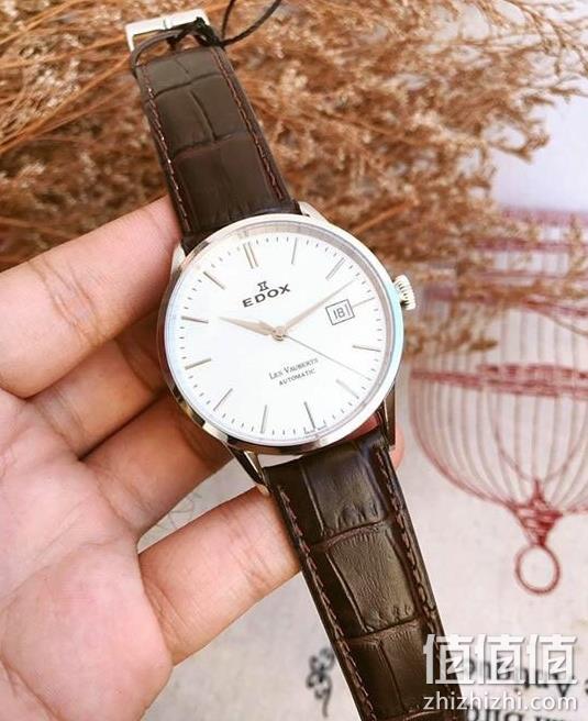 EDOX 依度 Les Vauberts系列 80081-3-AIN 男士机械腕表 245美元约¥1682（天猫4723元） 值值值-买手聚集的地方