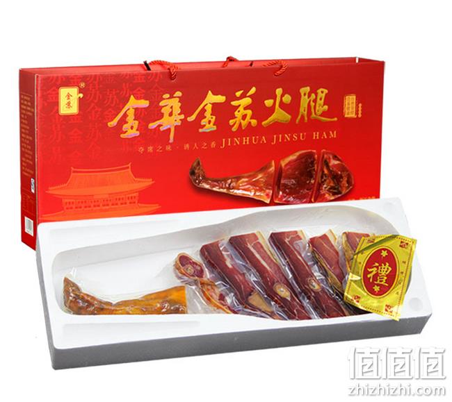 新低：金华特产 金苏 金华火腿 1.5kg 礼盒装 券后109元包邮送2根腊肠（上次推荐类似款118元） 值值值-买手聚集的地方