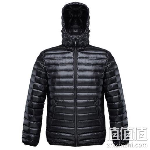 90分轻薄无缝一体织！MI 小米 男士鹅绒羽绒服 黑色/蓝色 229元包邮（长期299元） 值值值-买手聚集的地方