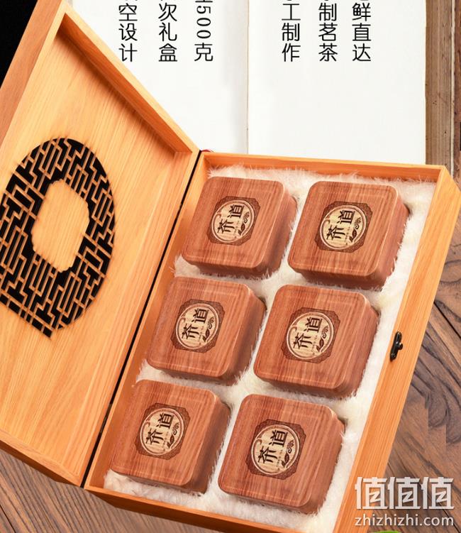 木艺礼盒装，好评4.9分：阅客 浓香型安溪铁观音 500g 券后59.9元包邮 值值值-买手聚集的地方