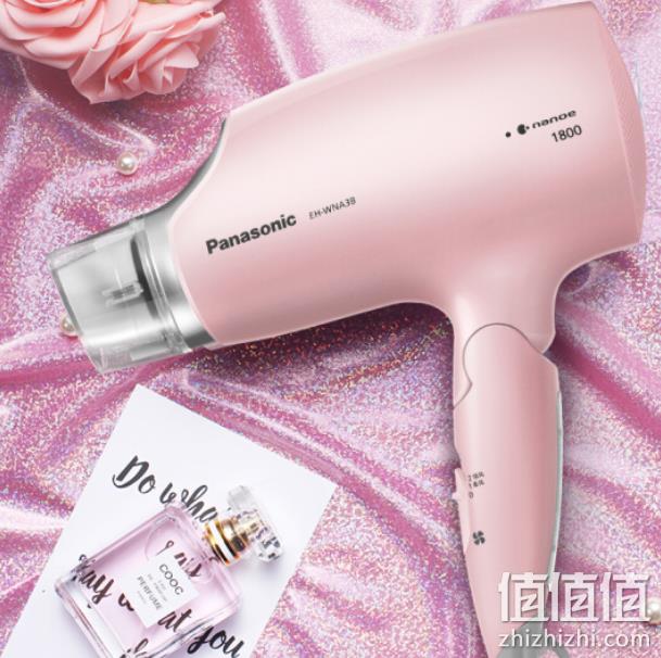 1000倍含水量，Panasonic 松下 1800W 纳米水离子 电吹风 EH-WNA3B Plus会员359元、6期免息（长期售价499元） 值值值-买手聚集的地方