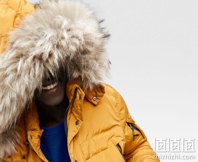 Zara 男士 新品 派克棉服外套08281361305 399元（专柜价999元） 值值值-买手聚集的地方