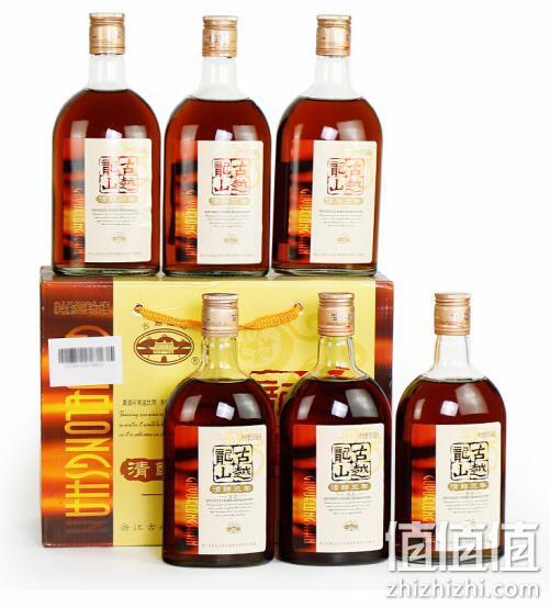 古越龙山 绍兴黄酒 清醇三年 6瓶x500ml 58元 值值值-买手聚集的地方