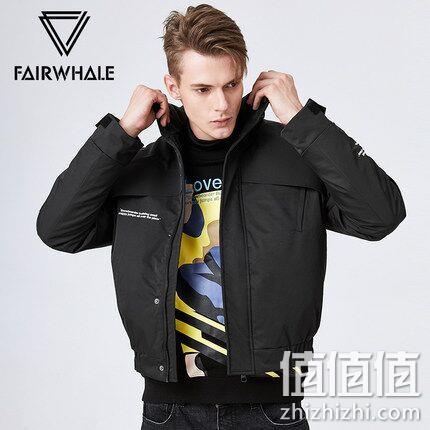 专柜4折不到，马克华菲 18新款 男士 羽绒夹克 券后498元包邮（专柜1395元） 值值值-买手聚集的地方