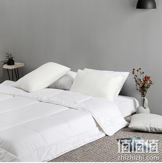 100%澳洲羊毛填充！京造 纯棉外套羊毛被  200×230cm plus会员券后344元包邮 值值值-买手聚集的地方