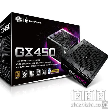 80PLUS铜牌 酷冷至尊 450W GX450电脑电源 279元（持平双12） 值值值-买手聚集的地方