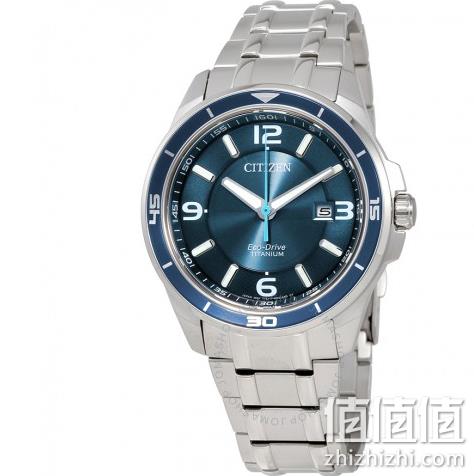 Citizen 西铁城 Ti+IP 超级钛 男士光动能腕表 BM6929-56L 174美元约￥1176 值值值-买手聚集的地方