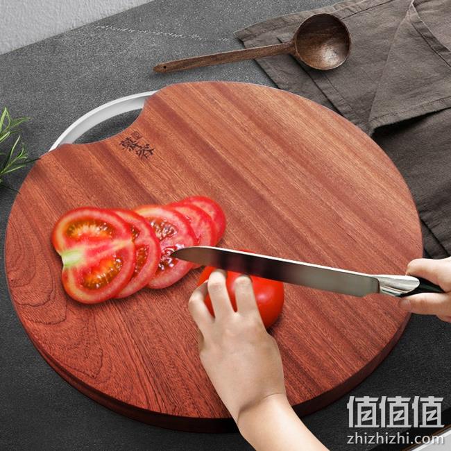 抗菌不开裂，慕容世家 进口 乌檀木砧板30*3cm 双重优惠59元包邮（长期售价119元） 值值值-买手聚集的地方