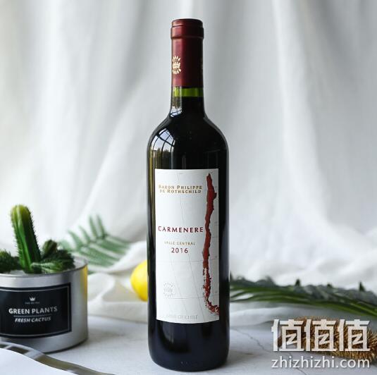 智利原瓶进口！Baron Philippe de Rothschild 菲利普 罗思柴尔德 男爵 地图佳美娜 红葡萄酒 276元包邮，合55元/瓶（长期99元/瓶） 值值值-买手聚集的地方