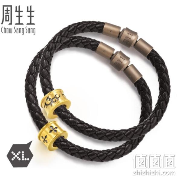 周生生 Charme XL 勇气&信念 足金转运珠手链 2110元（专柜2560元） 值值值-买手聚集的地方