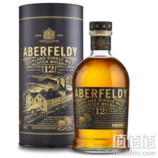 Aberfeldy 艾柏迪 12年 单一麦芽苏格兰威士忌 700ml 299元/瓶包邮，三瓶692.6元包邮 值值值-买手聚集的地方