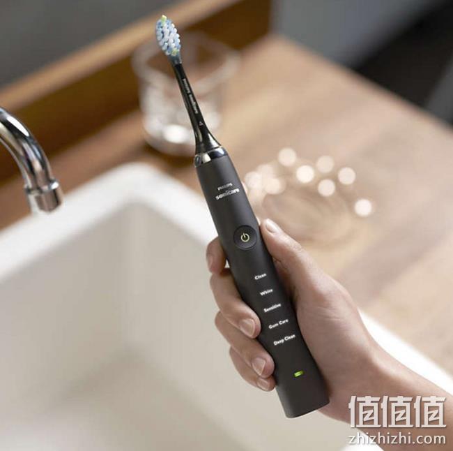 国行保修，顶级旗舰，PHILIPS 飞利浦 HX9351/52 黑钻 电动牙刷 809元，带1个刷头+USB旅行充电器（海囤全球1799元） 值值值-买手聚集的地方