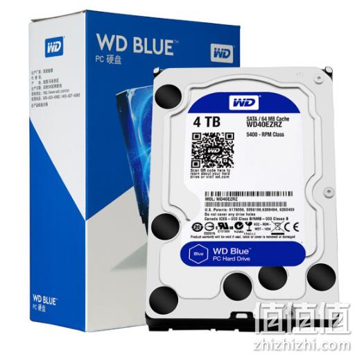 13小时结束：WD 西部数据 蓝盘 台式机硬盘 4TB（WD40EZRZ） 券后619元包邮 值值值-买手聚集的地方