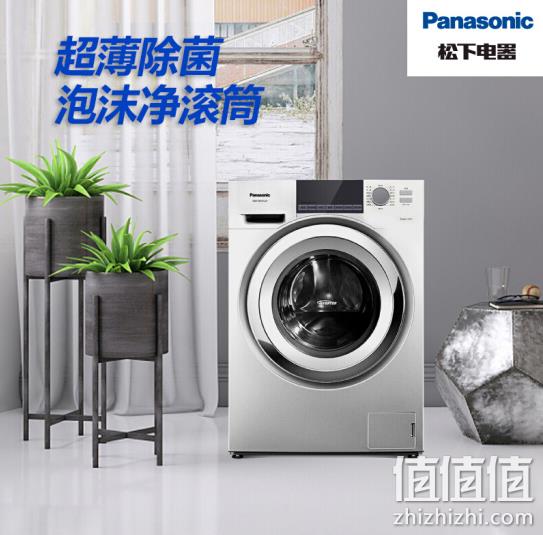 Panasonic 松下 10kg 变频滚筒洗衣机XQG100-E1L2T 3648元（亚马逊中国4198元） 值值值-买手聚集的地方