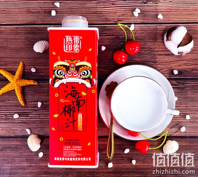年货礼盒装，热带印象 泰式椰子汁600ml*6瓶 券后54.9元包邮（专柜99元） 值值值-买手聚集的地方