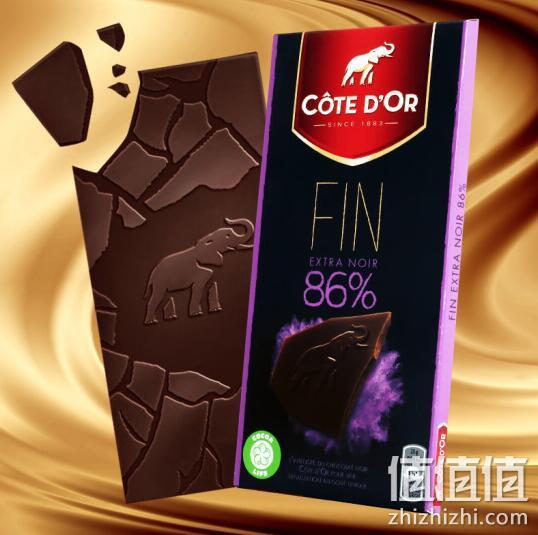最好吃的巧克力之一！9件x100g COTE D'OR 克特多 金象 86%可可黑巧克力 礼盒装 104.32元包邮 值值值-买手聚集的地方